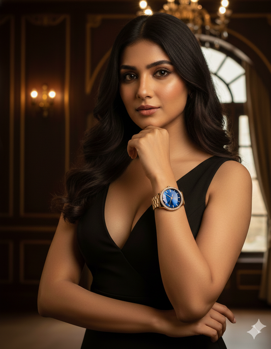 Women's Beautiful Diamond Shape Watch - "Gift for your loved once"