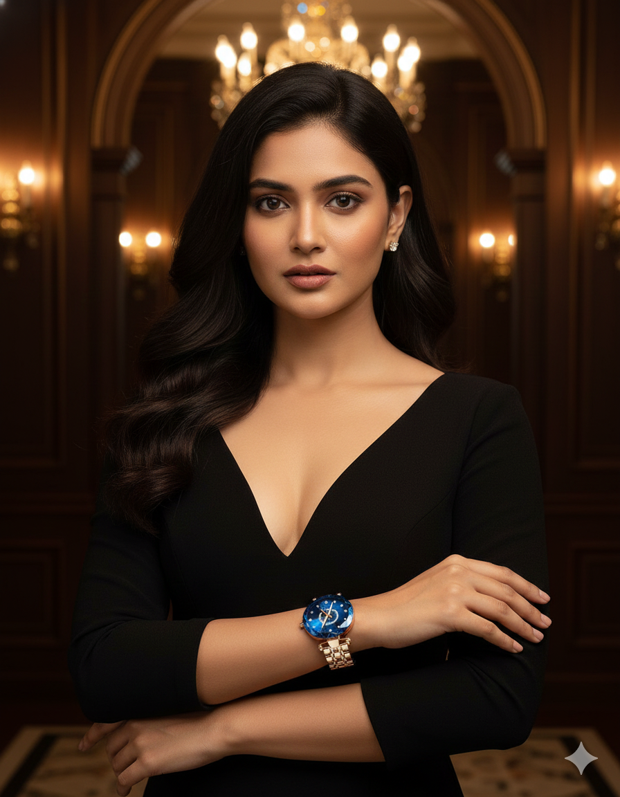 Women's Beautiful Diamond Shape Watch - "Gift for your loved once"