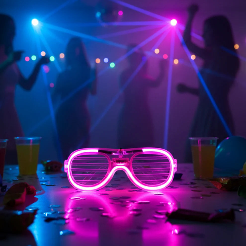 Party Led Glasses Set of 3 Glasses )