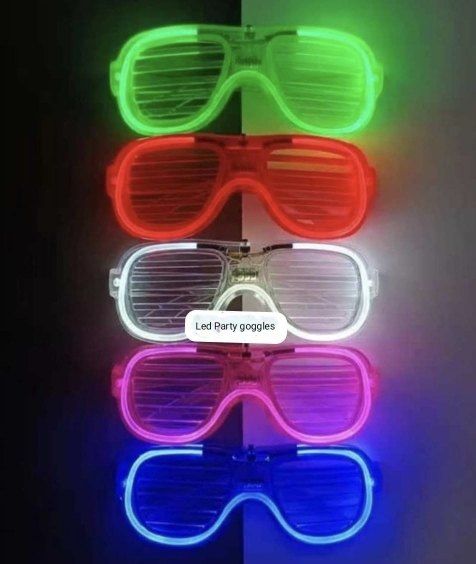 Party Led Glasses Set of 3 Glasses )
